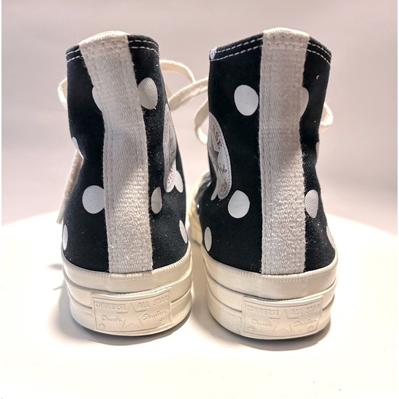 Converse x Comme des Garçons Chuck Taylor Sneakers All-Star 70 Hi–Women’s Size 6 - Picture 5 of 8